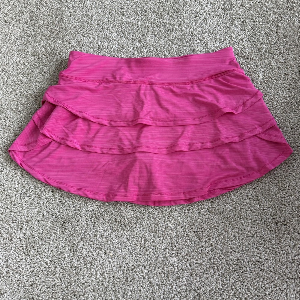 Calvin Klein Performance Skort Womens M Pink Athletic Built In Shorts Pockets